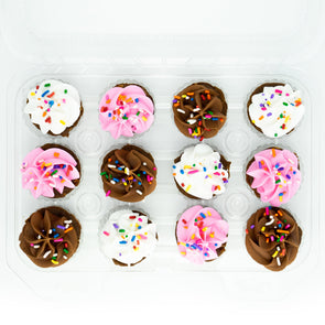 Neapolitan Cupcakes